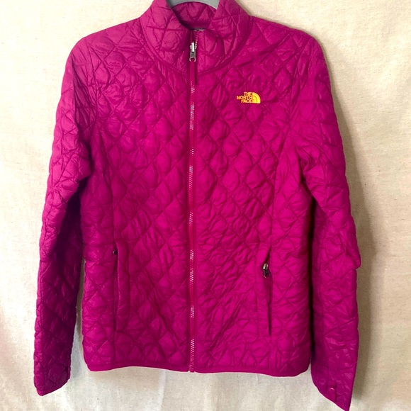 The North Face Jackets & Blazers - HOT PINK North Face Jacket MEDIUM THERMOBALL